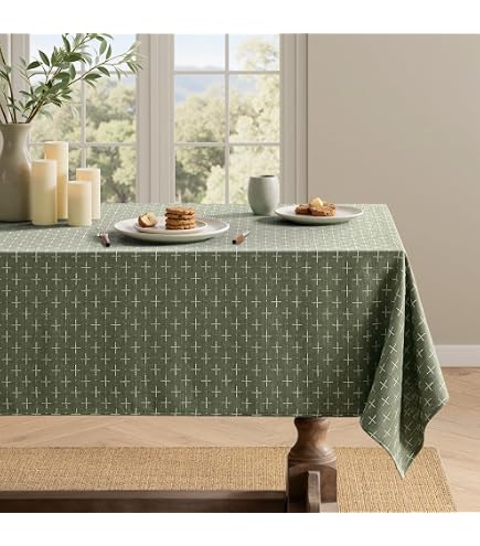 Amazon.com: Martha Stewart Daisy Stripe Cotton Polyester Rectangle